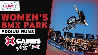SONIC Women’s BMX Park: Top 3 Runs | X Games Ventura 2024
