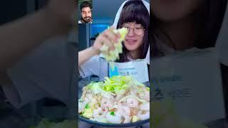 #mukbang#food#cooking #koreanfood #delicious #koreancuisine #eatingsounds #howtomakewhitesaucepasta