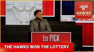 Emergency Pod: Atlanta Hawks win 2024 NBA Draft Lottery and earn No. 1 overall pick