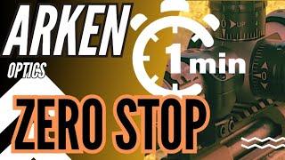 Set up your Arken Optic Zero Stop under a minute.