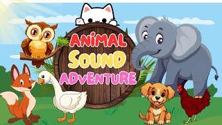 Zoo Animal Sounds Song | Animal Sounds Song for Kids