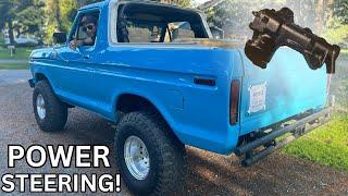 Power Steering + Door Panels | 1979 Ford Bronco Restoration |PART 46|