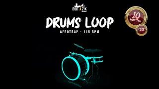 FREE DRUMS LOOP - Afrotrap - 115 BPM 