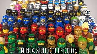 LEGO NINJAGO NINJA SUIT COLLECTION! MASSIVE 2020 UPDATE!