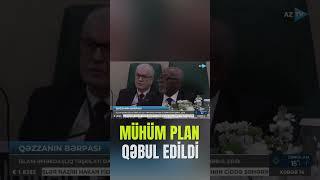 Mühüm plan qəbul edildi