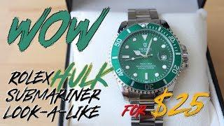 Tevise T801 "Hulk" | Rolex Submariner look-a-like