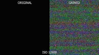 Canon EOS 90D - video iso noise test