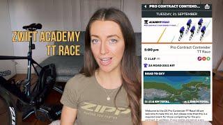 ZWIFT Academy 2021 TT Race - Road To Sky