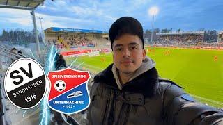 Support your local Club ️️ | 3.LIGA | SV SANDHAUSEN vs SpVgg UNTERHACHING | Stadionvlog