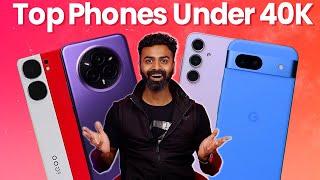 Best Phones Under ₹40,000 in February 2025!  OnePlus 13R, Galaxy A55, Pixel 8A & More!