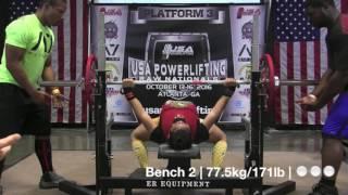 Alice Zheng at USAPL Raw Nationals 2016