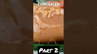 foot making with wax..(part 2)  #diycrafts #satisfyingvideo