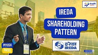 IREDA Shareholding Pattern