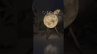 How to make a FLOATING moon**🫶 #diy #roomdecor