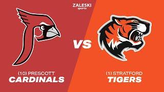 (10) Prescott vs (1) Stratford | 2024 WIAA Girls Volleyball Sectional Semi-Final