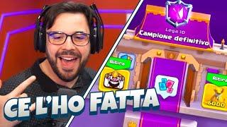 Raggiunta la LEGA CAMPIONE - CLASH ROYALE