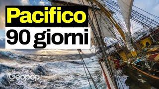 90 giorni nell'oceano Pacifico in veliero, tra Moai, megattere, rifiuti e progetti ambientali