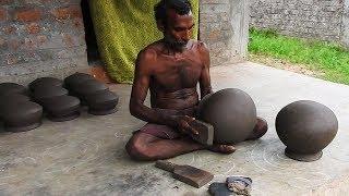 Pot Making With CLAY; Amazing Talent of Indian Potter in Village / Small Scale IndustrieS