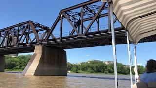 Assiniboine River and Red River | Splash Dash Boat Tour | 4K (iPhone X)