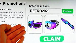 2023 *5 NEW* ROBLOX PROMO CODES All Free ROBUX Items in JANUARY + EVENT | All Free Items on Roblox