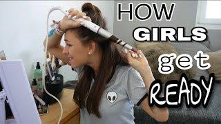 WIE SICH MÄDCHEN WIRKLICH FERTIG MACHEN! l HOW GIRLS REALLY GET READY! l Einfach Marci