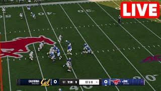 NCAAF LIVE California Golden Bears vs SMU Mustangs | Week 14 Full Game- 2024 College Football 25