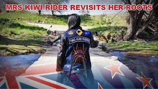 Mrs Kiwi Rider Revisits Her Roots