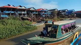 [씨엠립여행] 톤레삽호수 깜뽕플럭의 수상마을 (Tonle Sap Lake Kampong Phluk's Water Village)