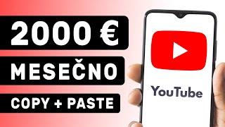 Zaradi 2000€ Mesecno Preko Youtube-a (Copy - Paste)