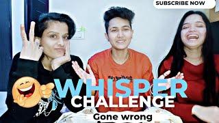 Whisper challenge gone wrong || Funny challenge || Piyush Creations|| #challenge