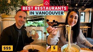 6 of the BEST Restaurants in Downtown Vancouver! (from budget to fine-dining)