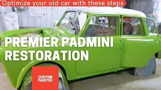 FIAT | premier padmini | CUSTOM PAINTING | RESTORATION | VINTAGE CAR | full paint