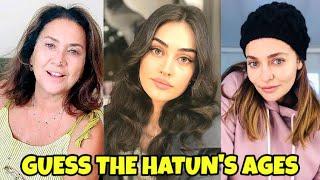 Dirilis Ertugrul Female Cast Real names | Guess The Ages of Dirilis Ertugrul Hatun's with NEW PICS