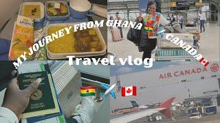 MY JOURNEY FROM GHANA  TO CANADA  ..️.. part 3 #canada  #eqyasekyiwaa #travelvlog