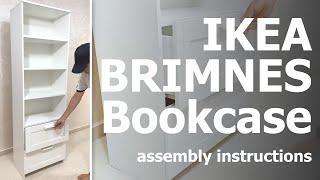 IKEA BRIMNES Bookcase assembly instructions
