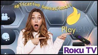 ️ MAIS UM APP SENSACIONAL PARA LIBERAR CANAIS NA SUA SMART TV SAMSUNG LG ROKU TV É ELE IPTV PLAY