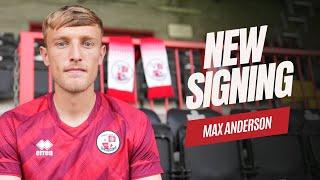 NEW SIGNING | Max Anderson