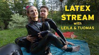 SURPRISE LATEX GAME STREAM | Leila & Tuomas