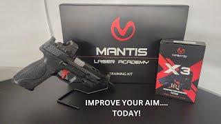 MantisX - X3 and Laser Academy deep dive! Is it worth it? How to use it!!! Learn how to shoot better