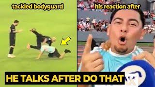 The pitch invader who tackled Messi's bodyguard finally speaks up | Football News Today