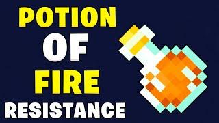 How to make a potion of Fire Resistance in Minecraft 1.21