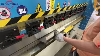 Hydraulic press brake with E21 controller