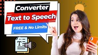  How to Convert Text to Speech for FREE & Unlimited (Best TTS Tools 2024!)