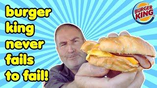 Burger King Fails Again! BK Croissan'wich Review 