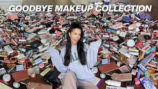 Getting rid of my MASSIVE makeup collection 2025