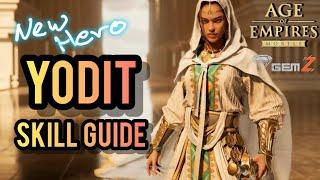 NEW HERO Yodit Best Skills Review AOEM - Age of Empires Mobile GemZ