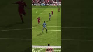 Sallah crazy finish against Manchester City #football #cr7 #Liverpool #edit