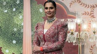 Sania Mirza And Mary Kom Arrives For Blessings Ceremony Of Anant Ambani & Radhika Ambani