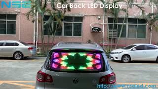 NSE High Resolution and High Brightness Car Back LED Display