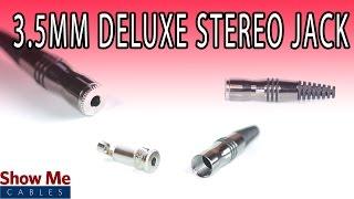 3.5mm Deluxe Stereo Jack - DIY Project to Repair Your Audio Cable #1027